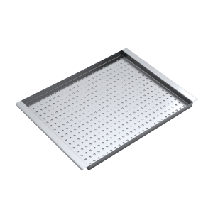 stainless steel rectangular perforated bowl cover