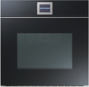 Horno Velvet de 60 multiprogram con pantalla táctil de encastre apertura frontal con tirador negro