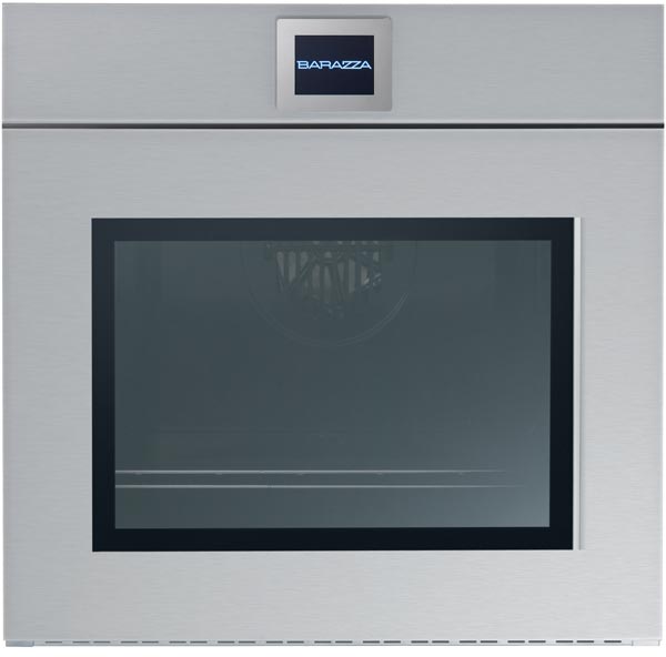 60 cm Velvet built-in Touch Screen multiprogram oven left side-opening door  with handle - Barazza srl
