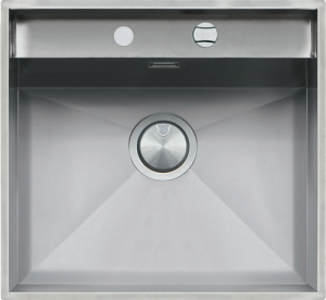 Lab sinks with lowering flat edge built-in and flush 57×51
