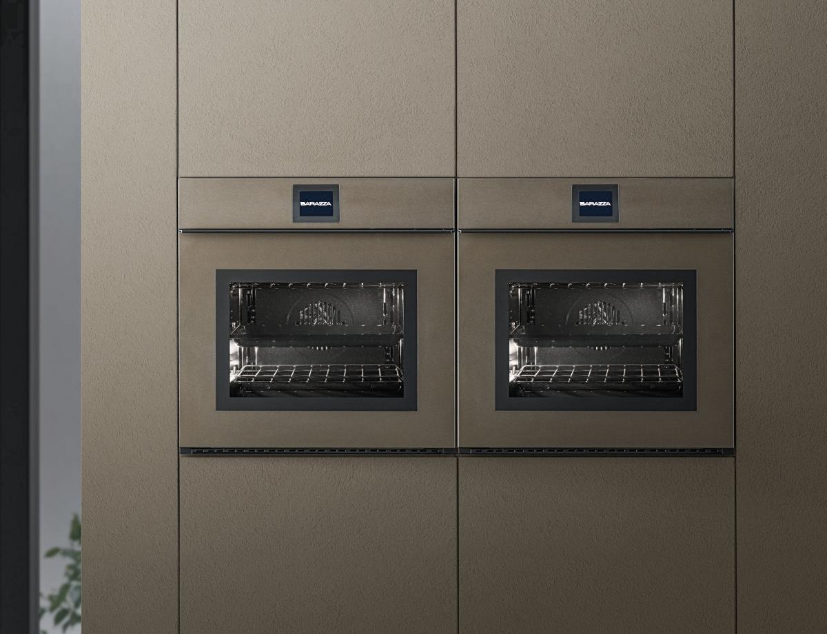 Forno Velvet Touch Screen Exclusive da 60 multiprogram apertura frontale  con maniglia - grafite opaco - Barazza srl