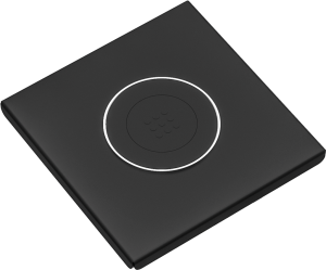 Black stainless steel induction charger
