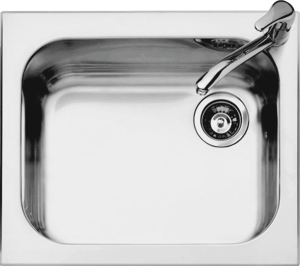 58.5×50 cm built-in Select sink