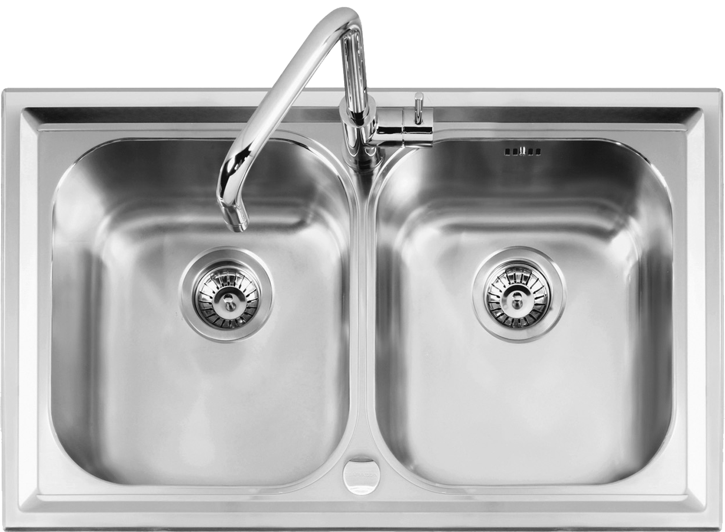 Lavello Quadrato Piccolo In Acciaio Inox 304 - Per Barca, Camper, Cucine, Con Scarico 40 Mm (Nero)