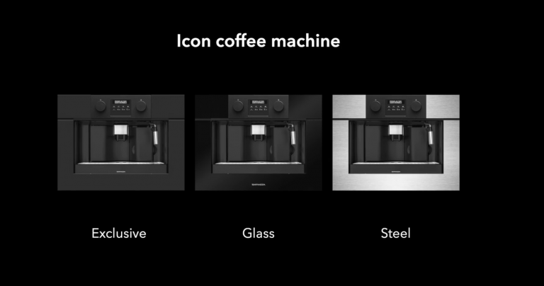 Icon compact coffee machine tutorial